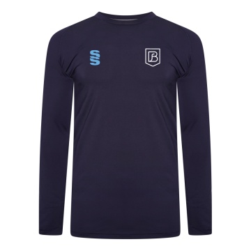 Brookfield School Pupils Kit - Dual Long Sleeve Baselayer - Navy