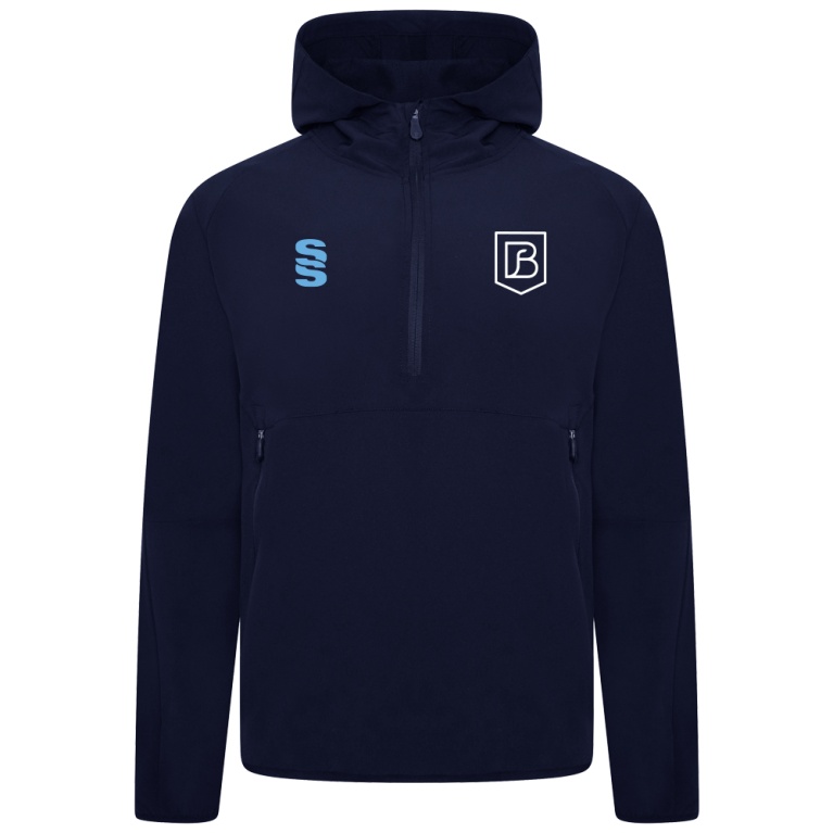 Brookfield School Staff Kit - Dual Elite 1/4 Zip Hoody / Rain Jacket - Navy