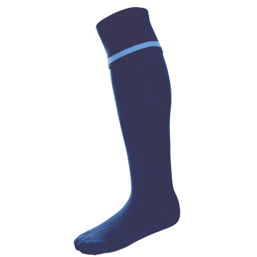 Brookfield School Pupils Kit - Single Band Sock - Navy /Sky